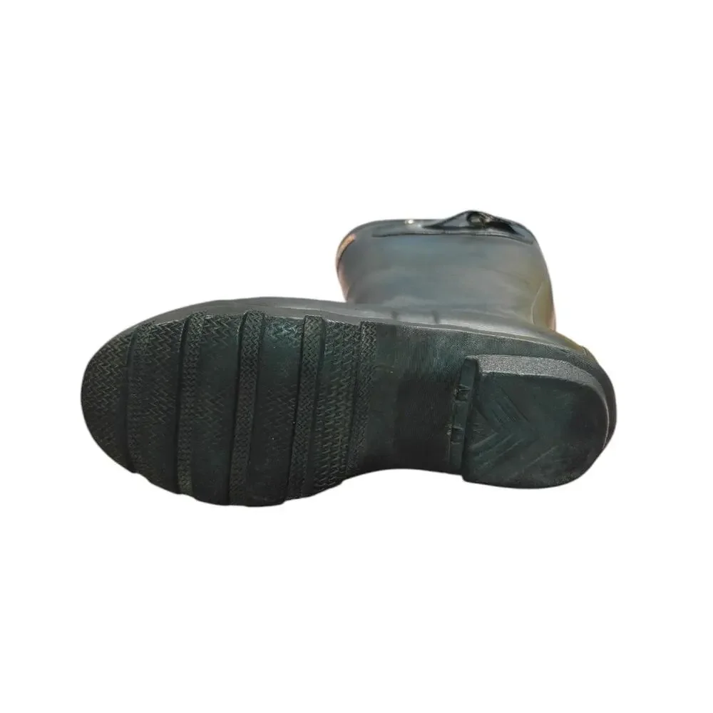 HUNTER Original Tall Kid's Rain Boots In Dark Olive Size 1